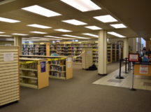 empty library at sfcc